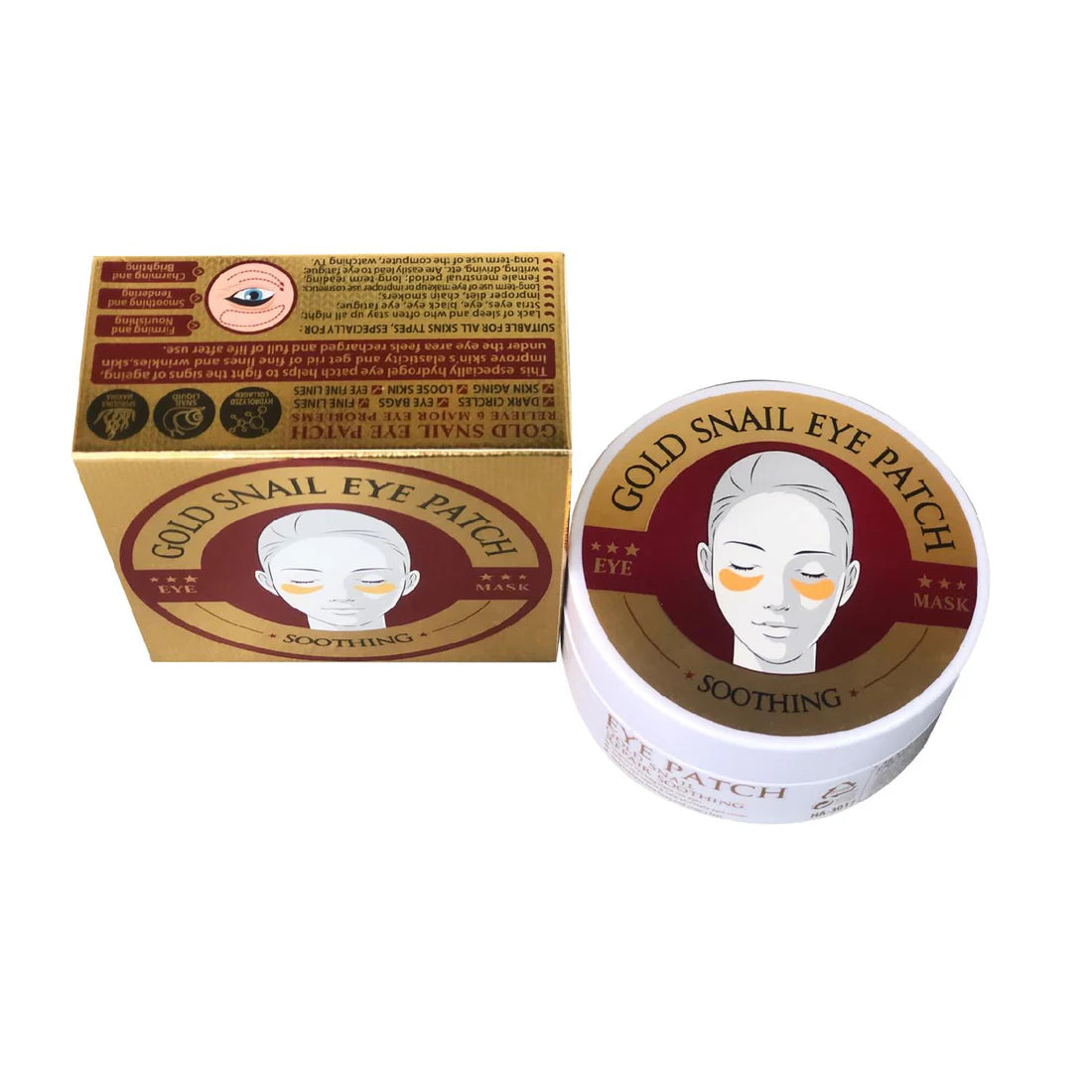Mascarilla para Ojeras Gold Snail