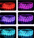 Cinta LED RGB de 5 metros